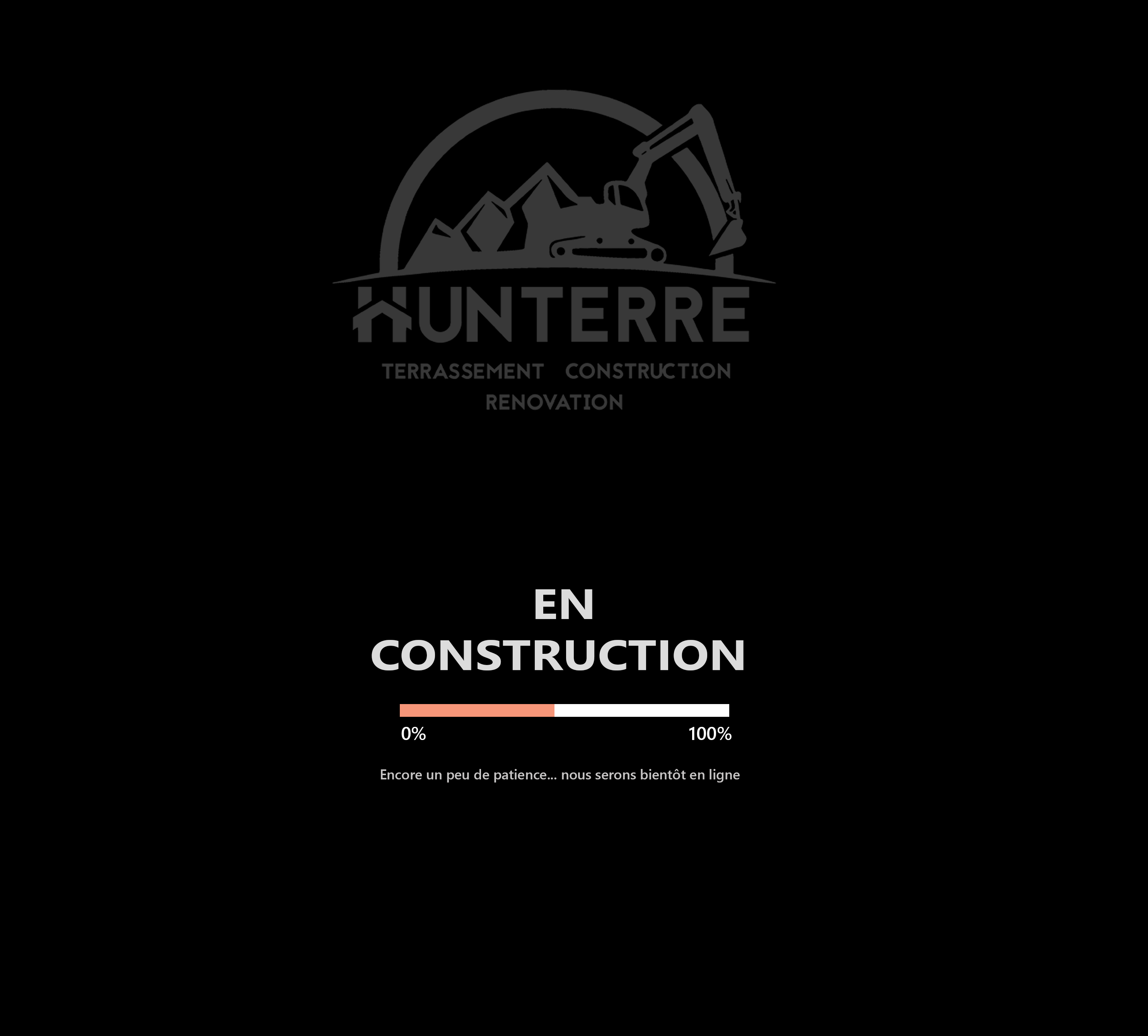 site en construction